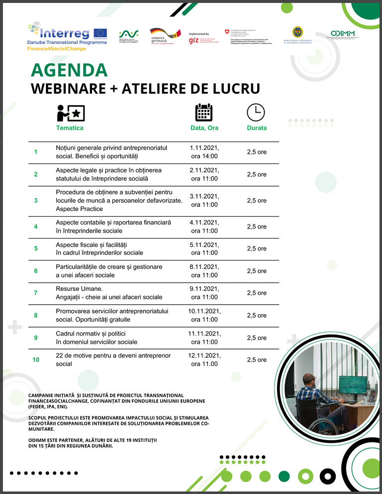Agenda Webinare