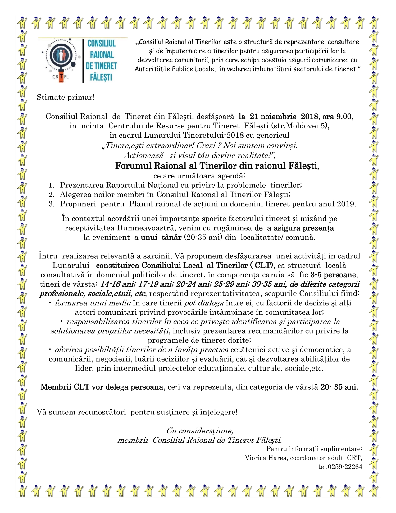 Invitaie Forumul tinerilor 21.11.2018 001